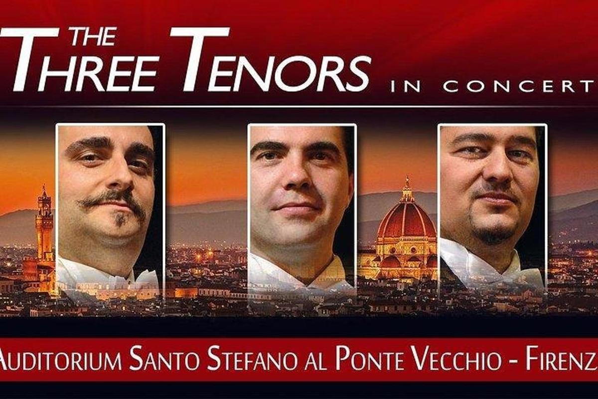 a movie poster for the three actors in concert