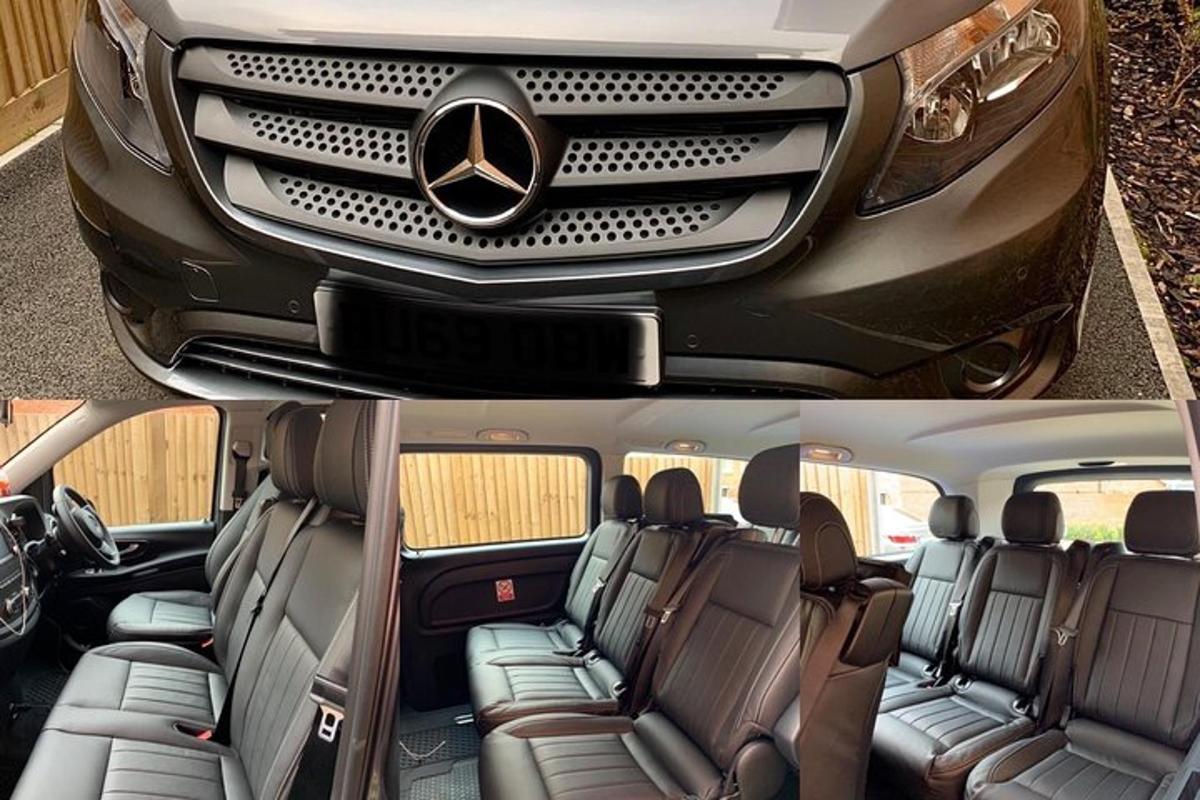 pilt Mercedes-Benzi auto esiosast