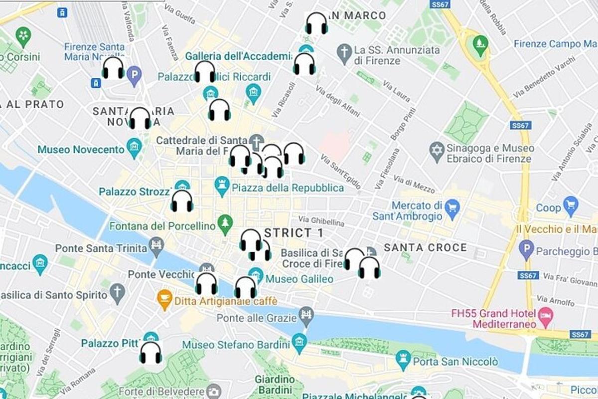 una mappa di Singapore con le principali attrazioni