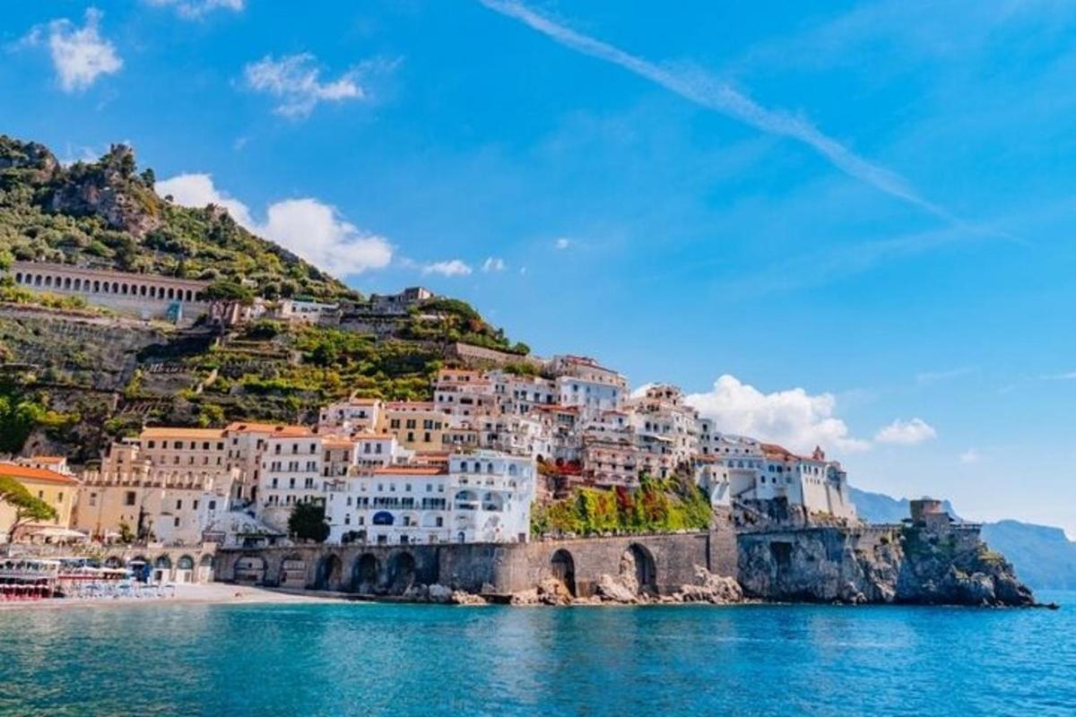 Výhled na Positano na pobřeží Amalfi