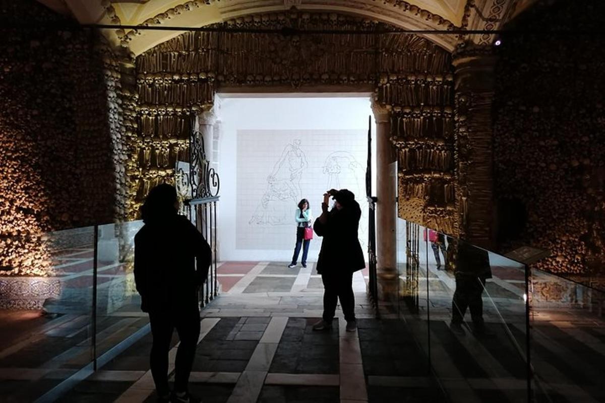 una dona fent una foto d'un quadre en un museu