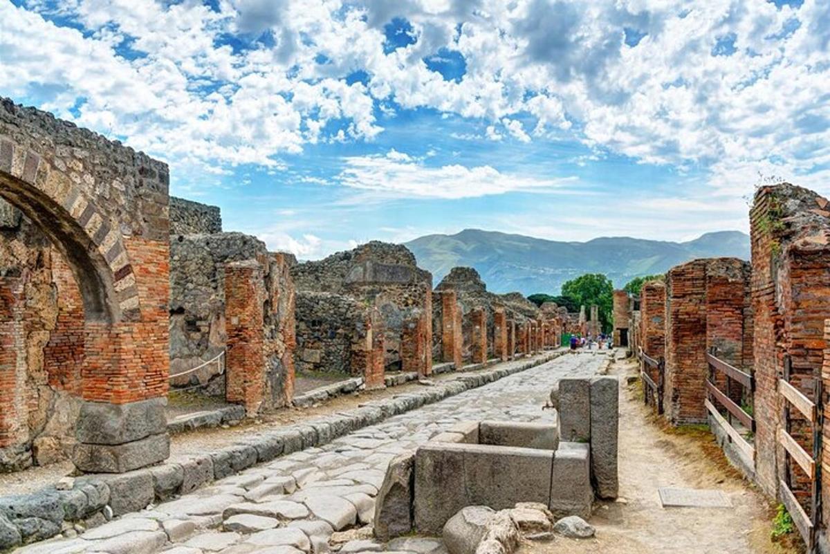 a view of the ruins of the ancient city