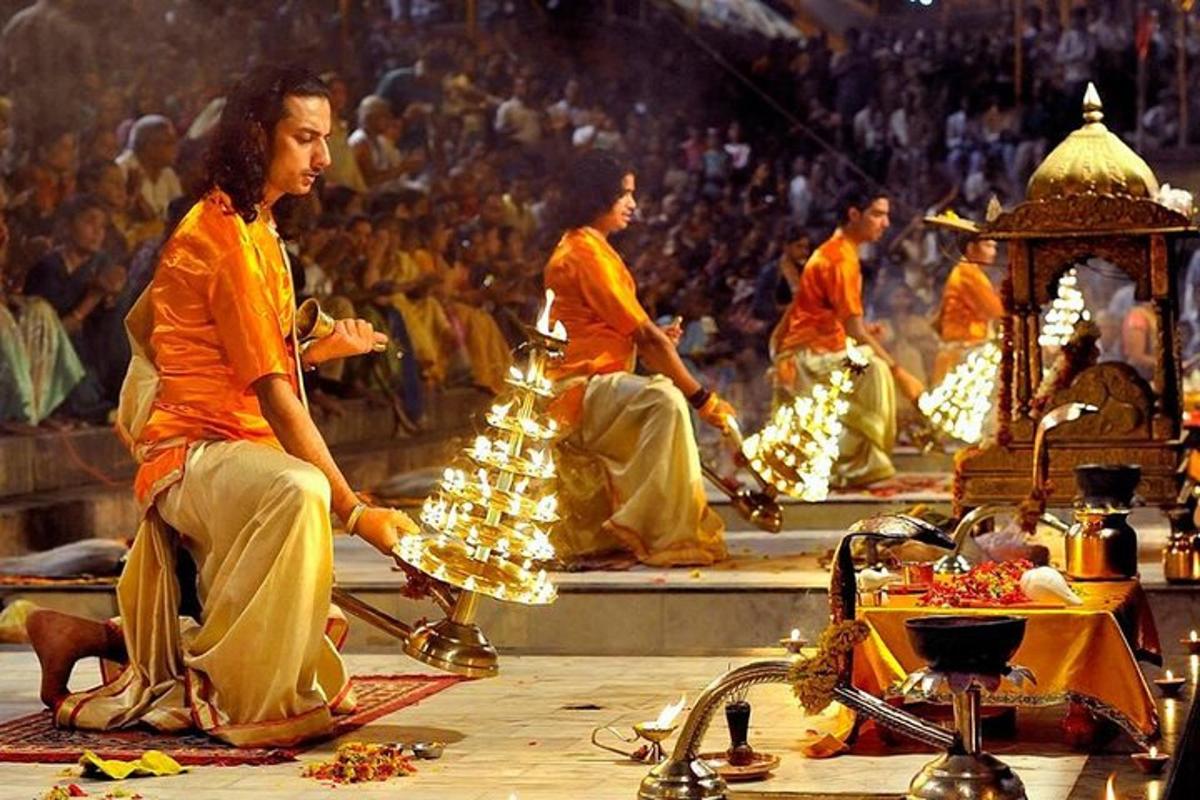 a group of people performing a show in a circus