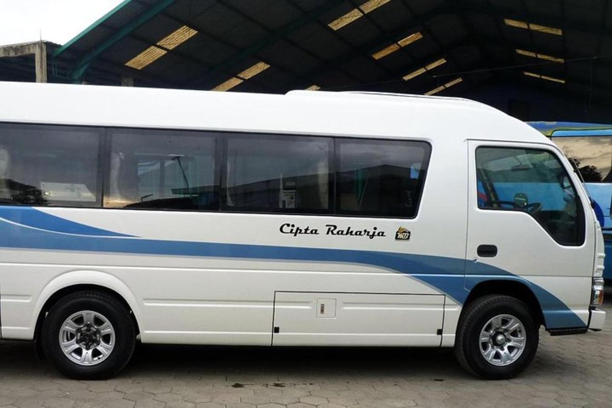 bel kombi z modro črto na boku