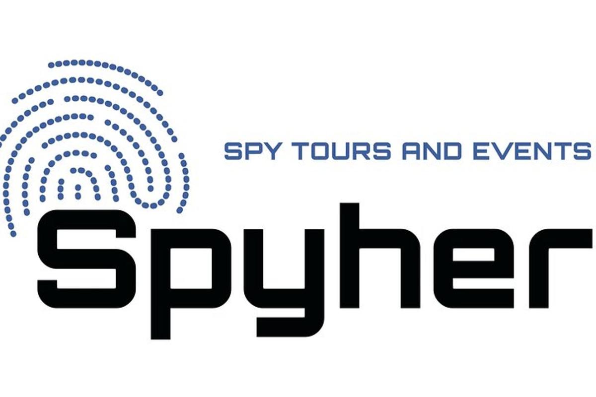 logo dla agencji szpiegowskiej, wycieczki szpiegowskie i wydarzenia