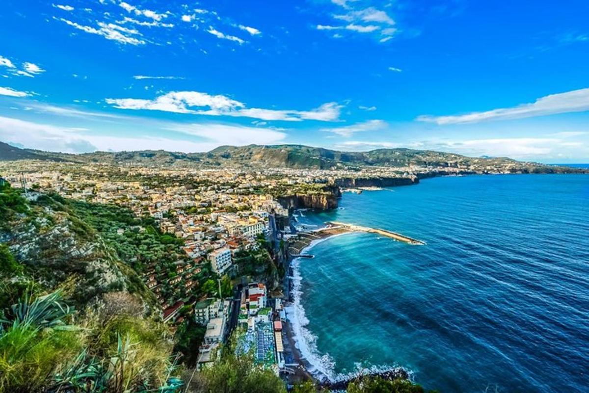 an aerial view of a beach and the ocean
