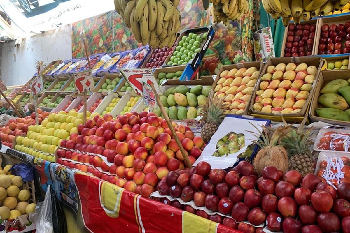 razstava sadja in zelenjave na tržnici