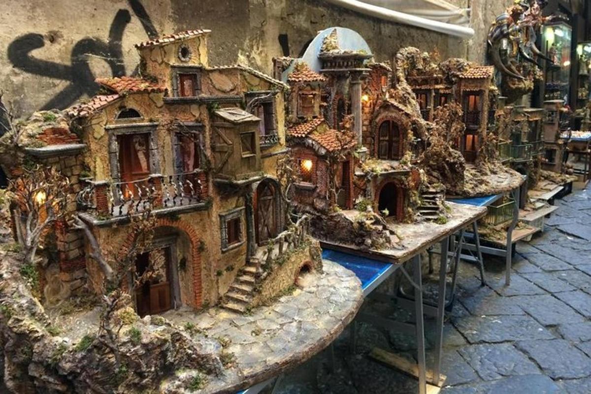 un gruppo di case modello su un tavolo