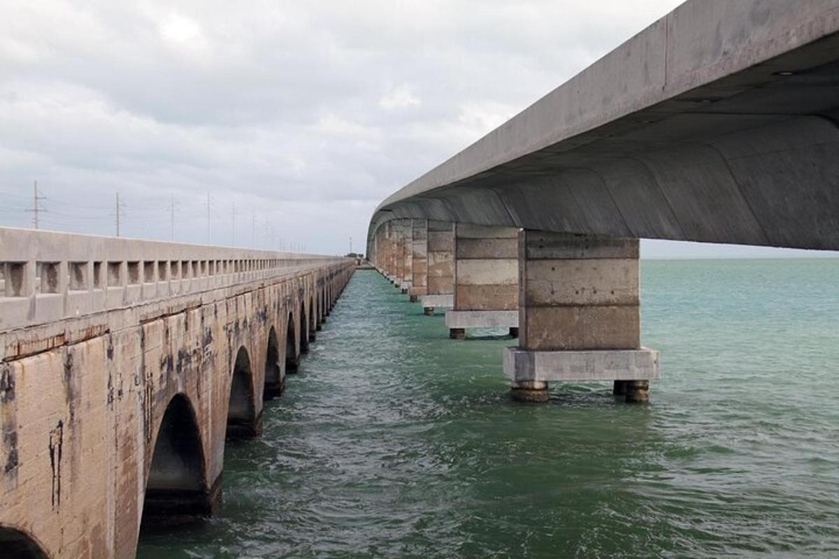 a bridge over a body of water