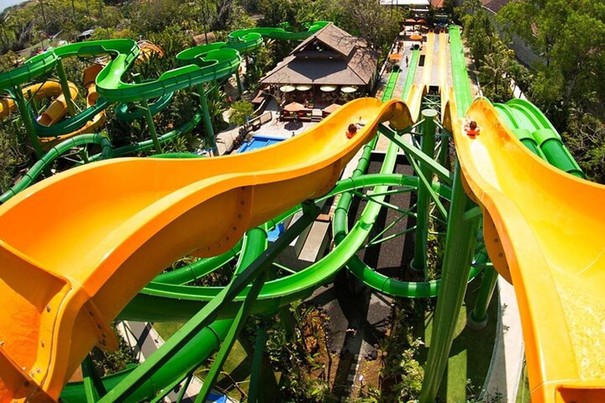 an image of a water slide at a theme park