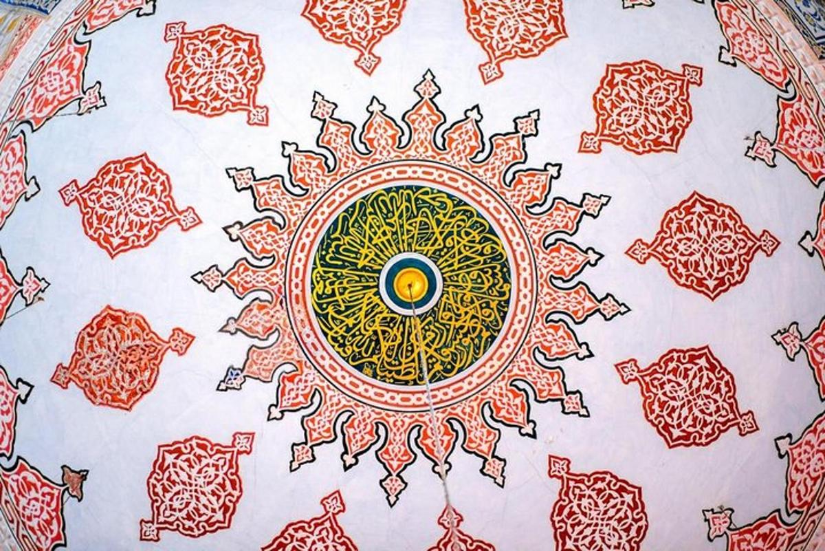 close up pola mandala di atas kertas