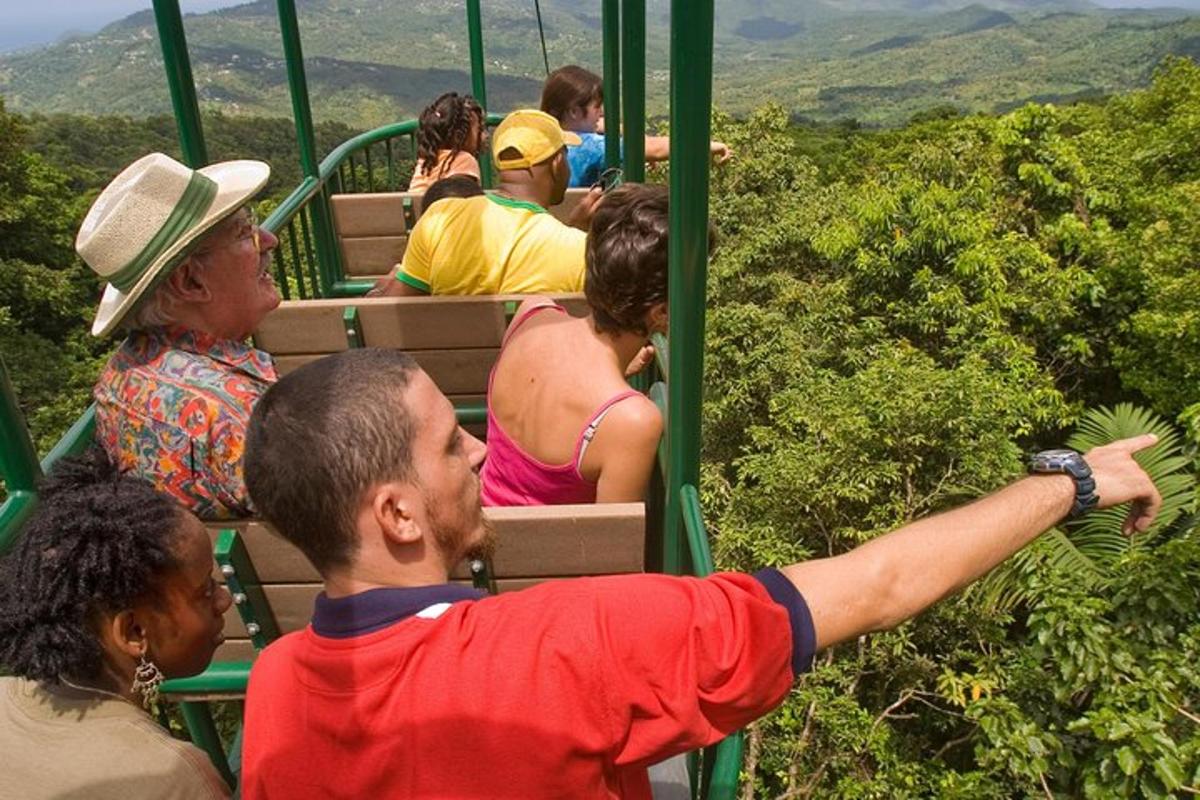 a group of people riding on a roller coaster