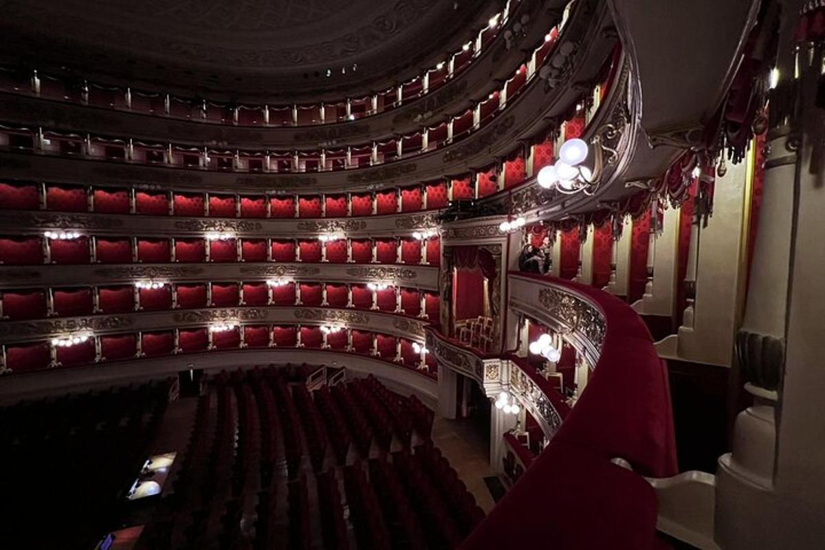 una vista aérea de un auditorio de un teatro