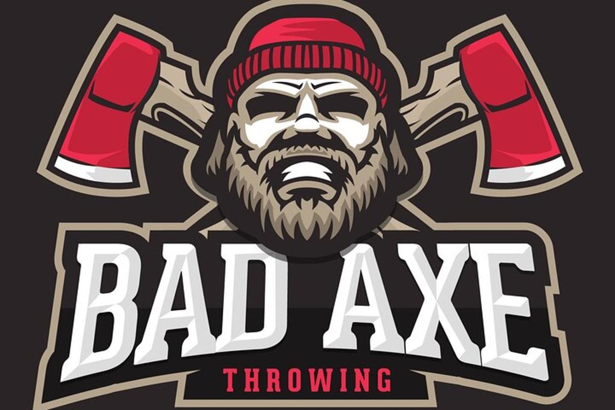 a logo for a bad ave wrestling team