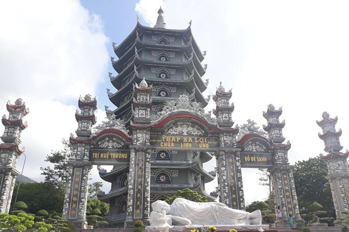 a large gate in front of a building