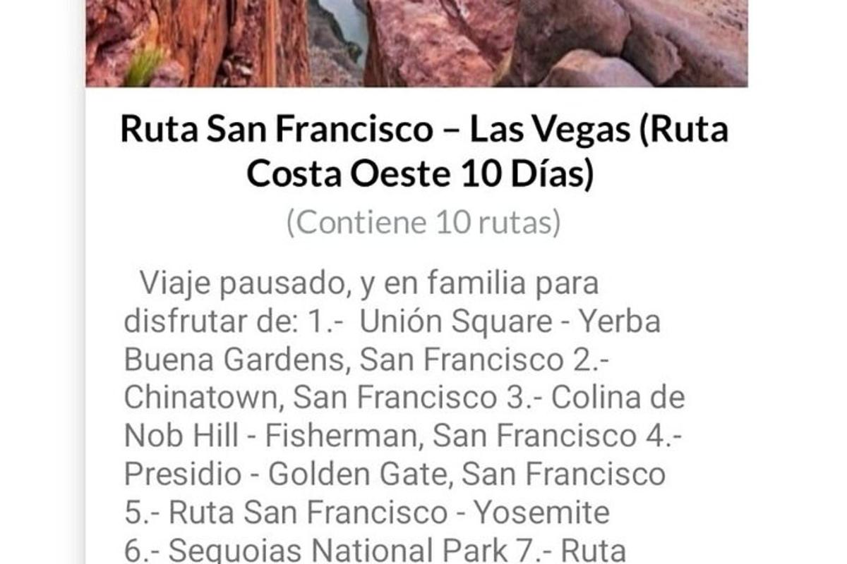 a screenshot of the ticket for the riru san francisco las vegas r