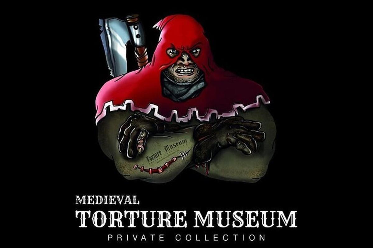 a statue of a person in a red devil costume museum