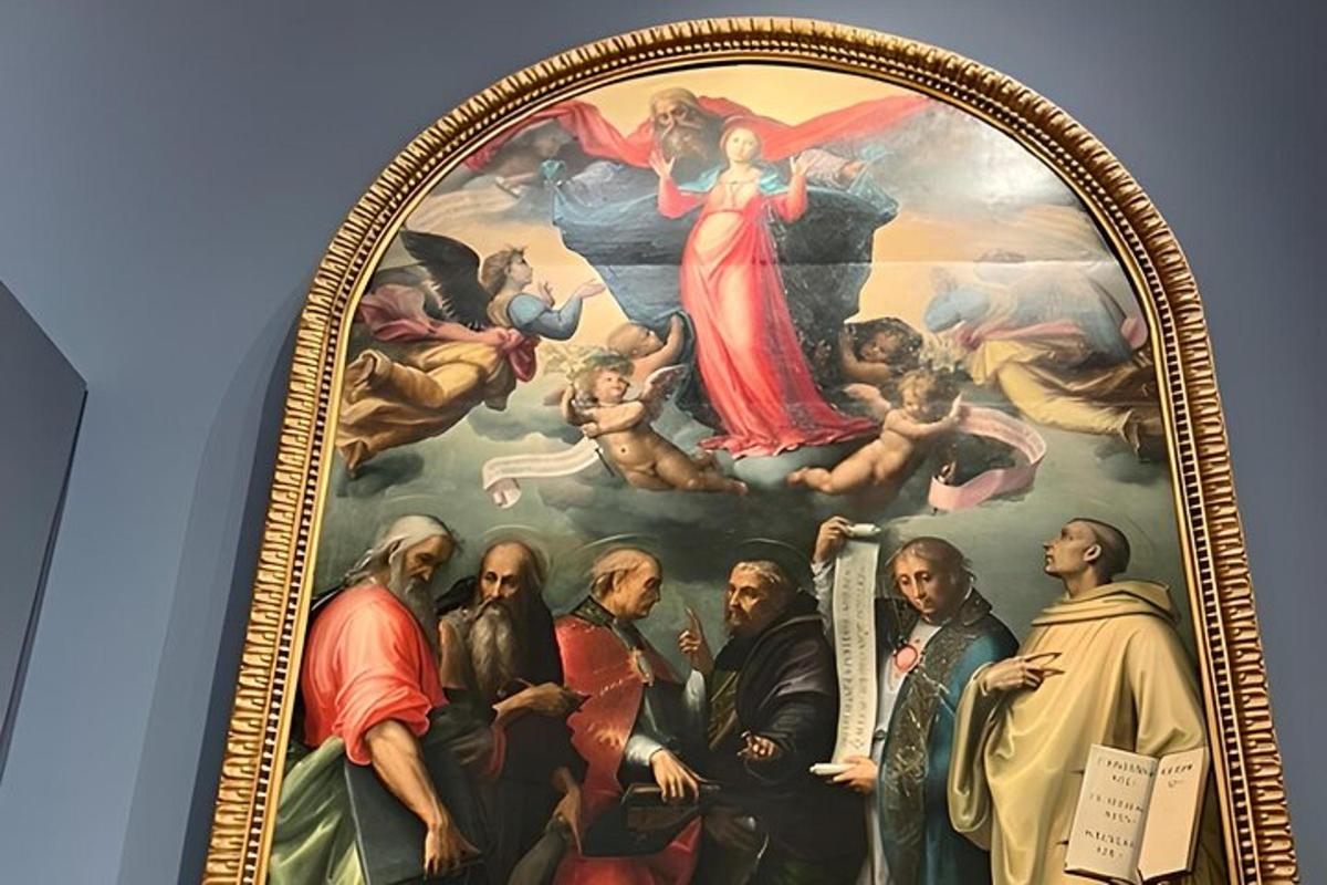 o pictură a teoriei legământului într-un muzeu