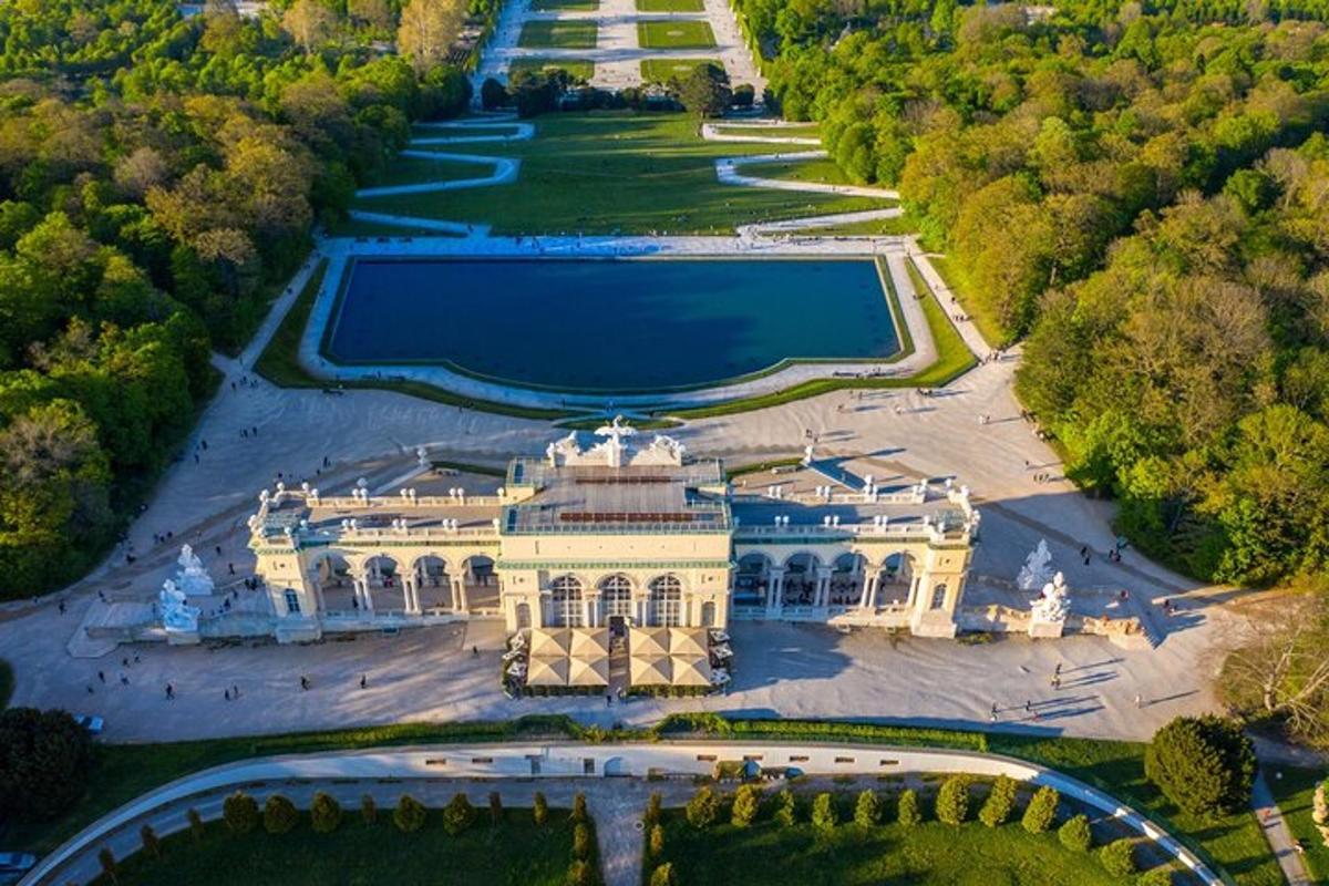 a versailles-i palota légi felvétele