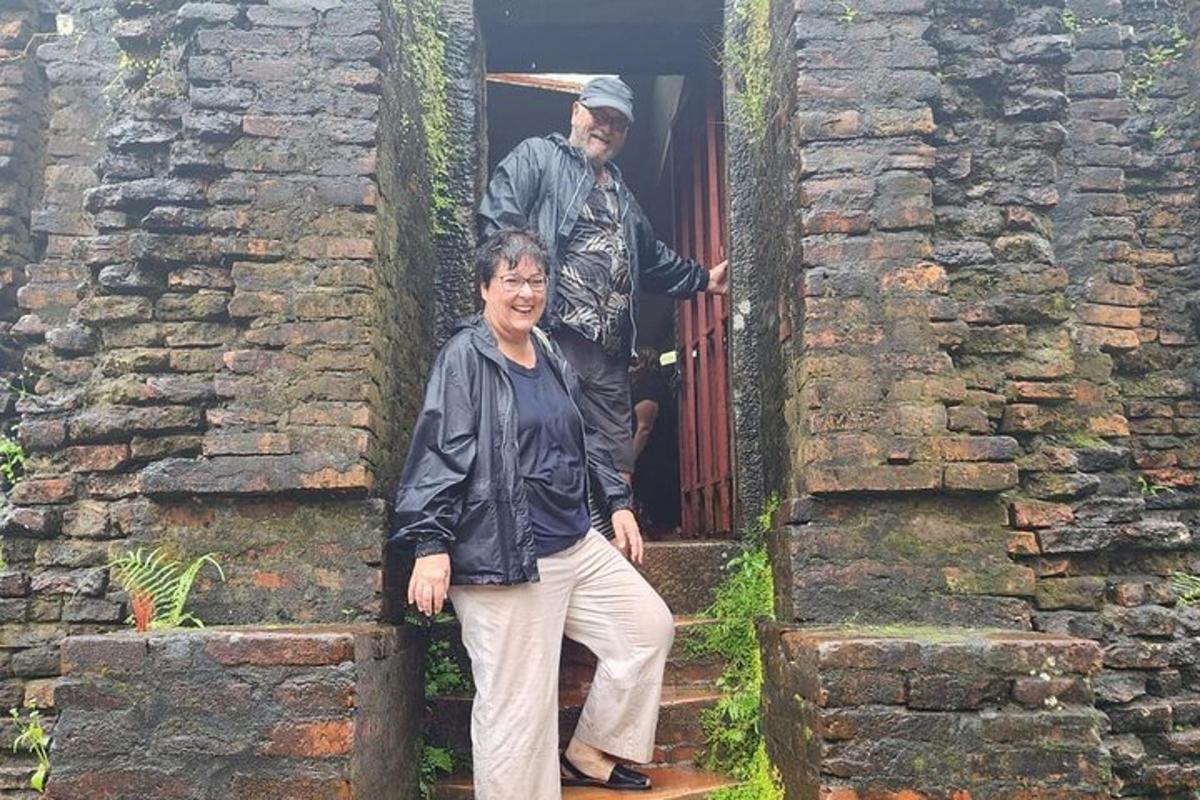 a man and a woman standing in a doorway