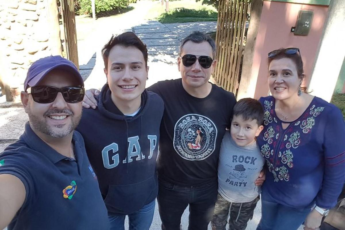 a group of people posing for a picture
