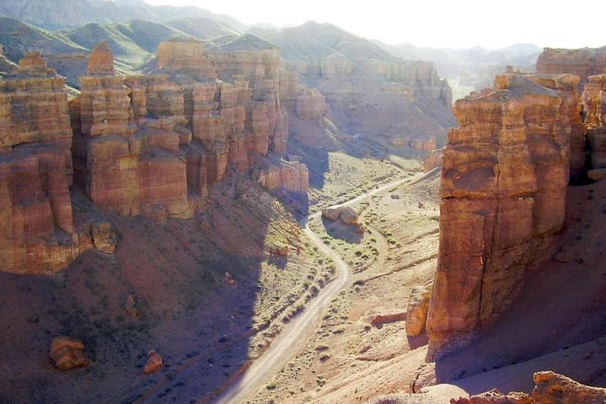 a view of the grand canyon from above