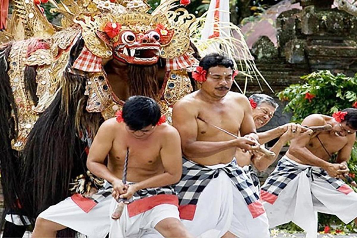 um grupo de homens tocando um instrumento musical