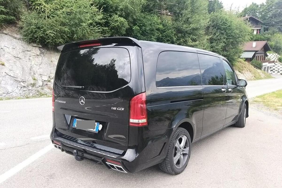 must kaubik pargitud parklasse