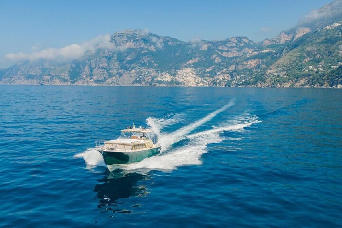 a boat on a large body of water