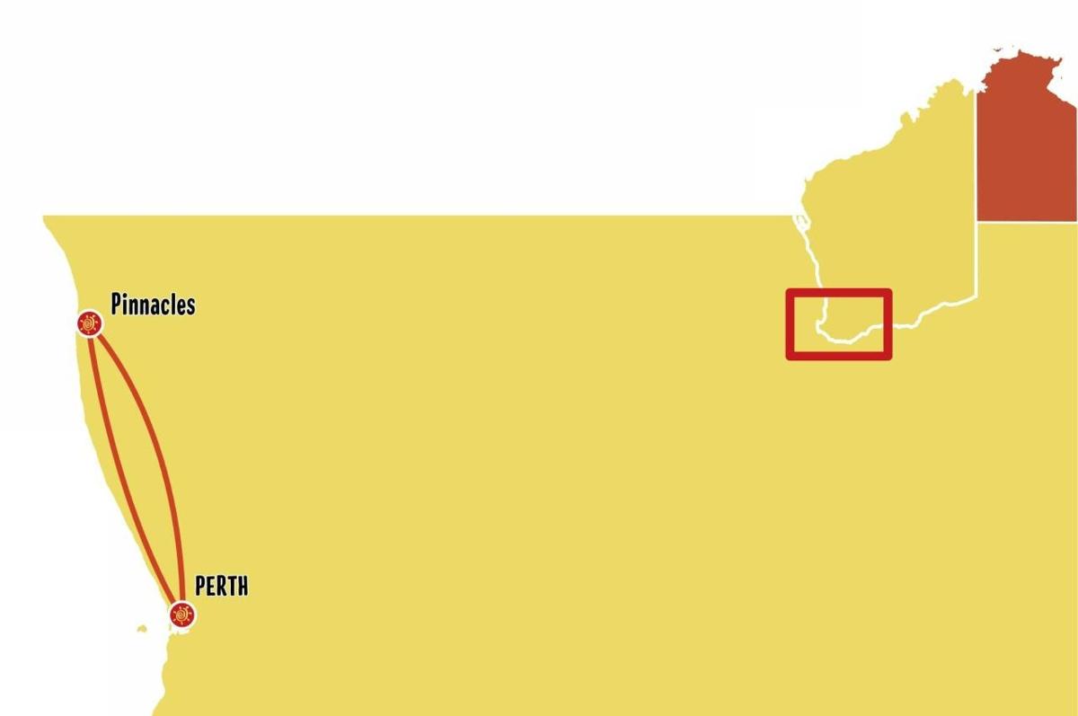 mapa Kiribati a pevninské části Kiribati