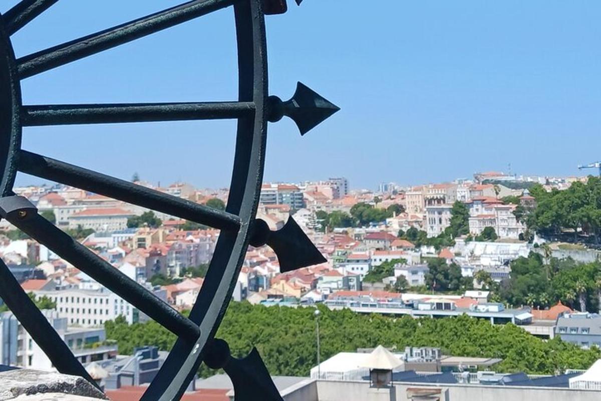 a view of a city from a window