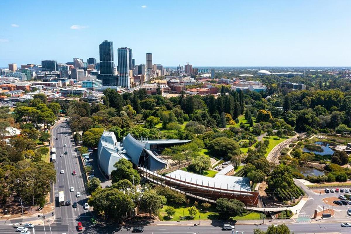 Zračni pogled na obzorje mesta Sydney