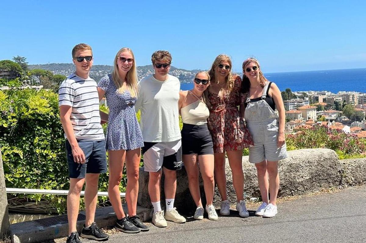 a group of people posing for a picture