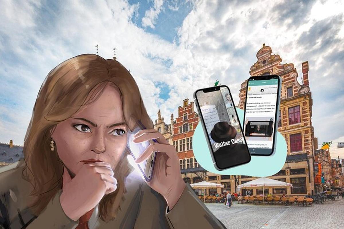 žena mluví po mobilním telefonu