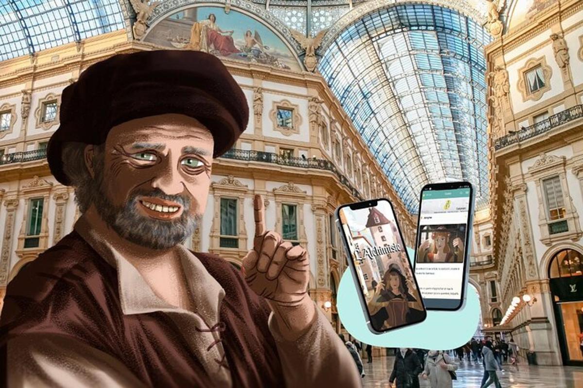 تمثال لرجل يحمل هاتفًا محمولًا