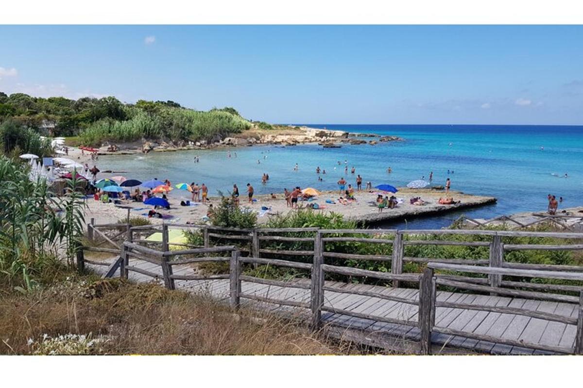 група хора на плаж във водата