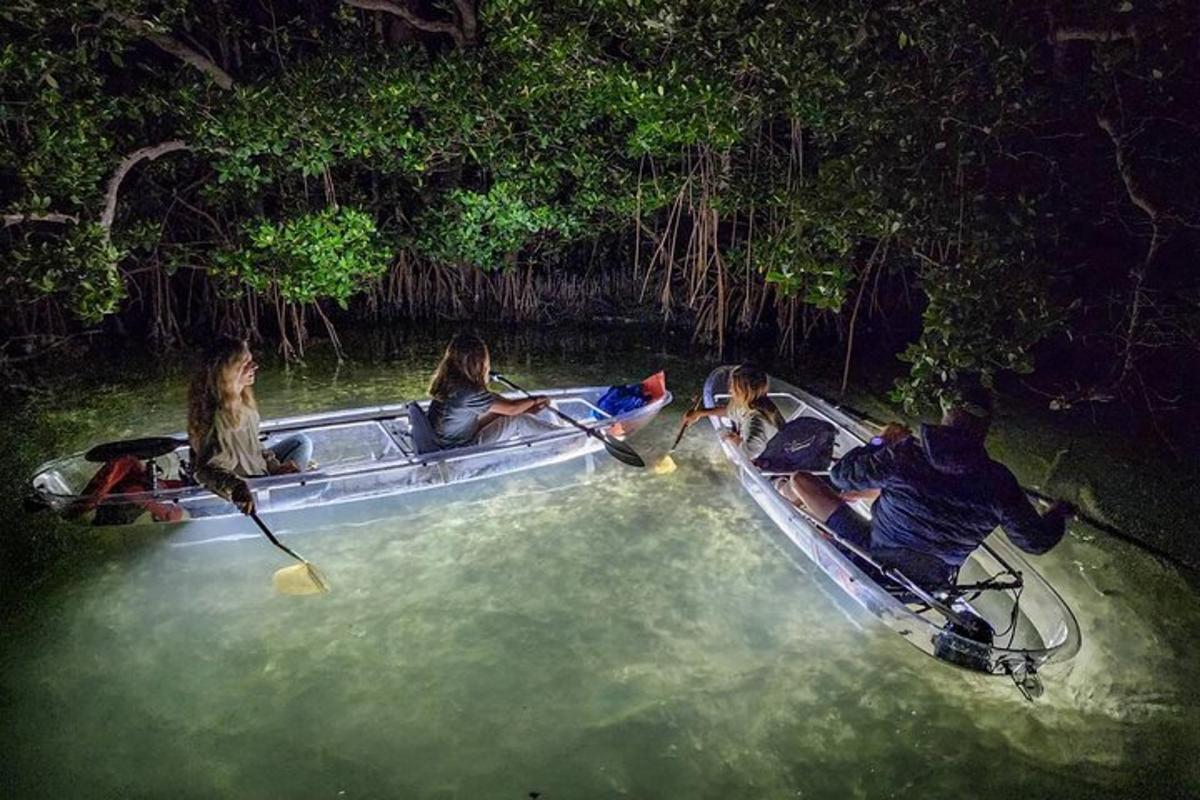 a group of people in a boat in the water
