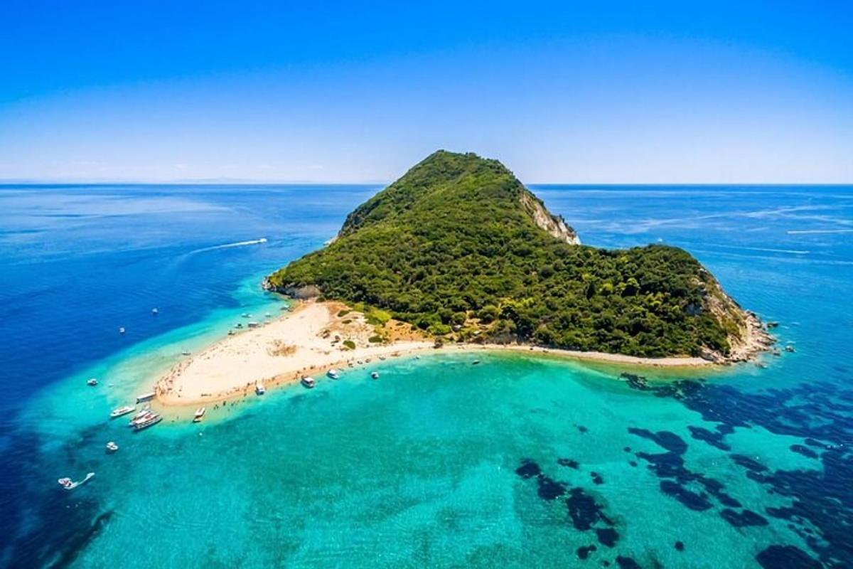 uma ilha no meio do oceano