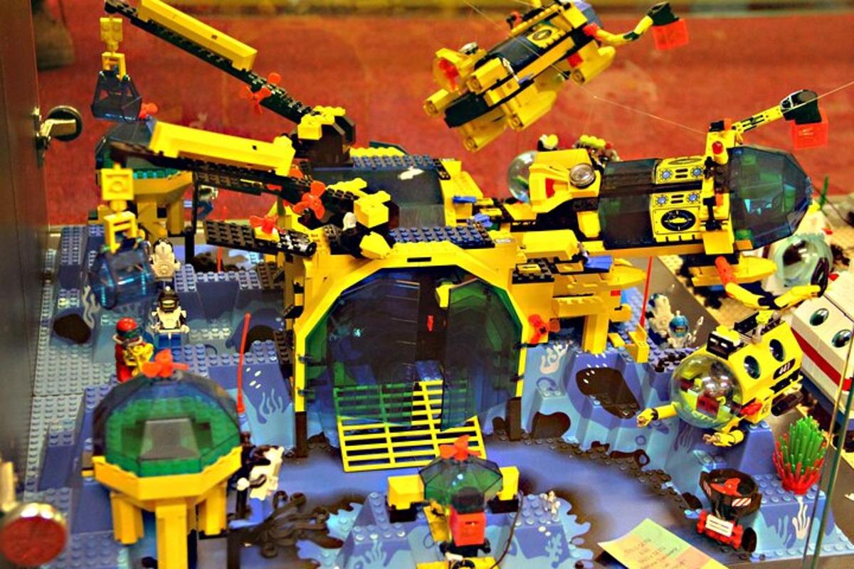 lego sada lego buldozéra a iných hračiek
