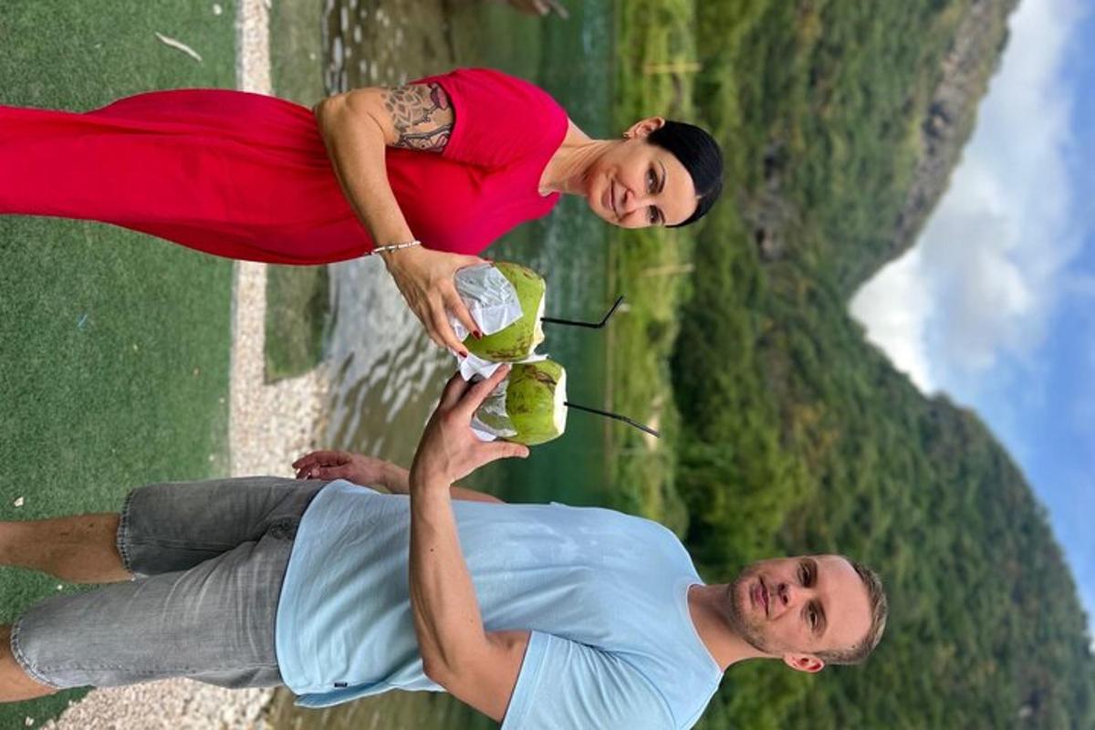 a man and a woman standing next to each other