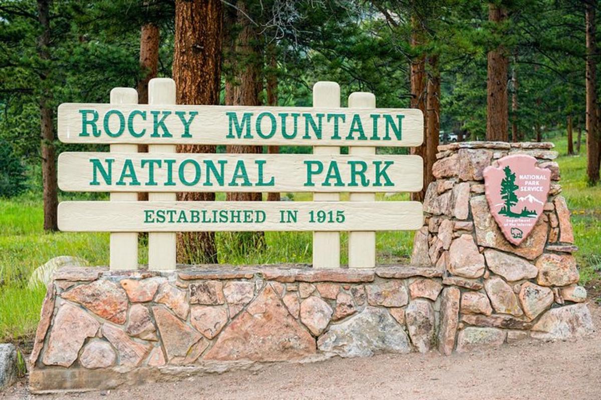 märk Rocky Mountaini rahvuspargi kohta