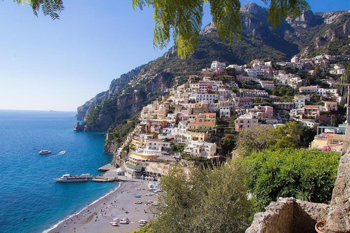 Positano látképe az Amalfi-parton