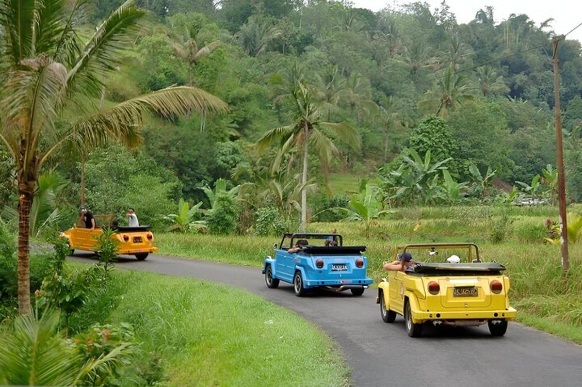 un grup de cotxes circulant per una carretera