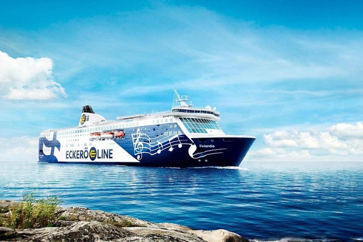 a large cruise ship sitting in the water