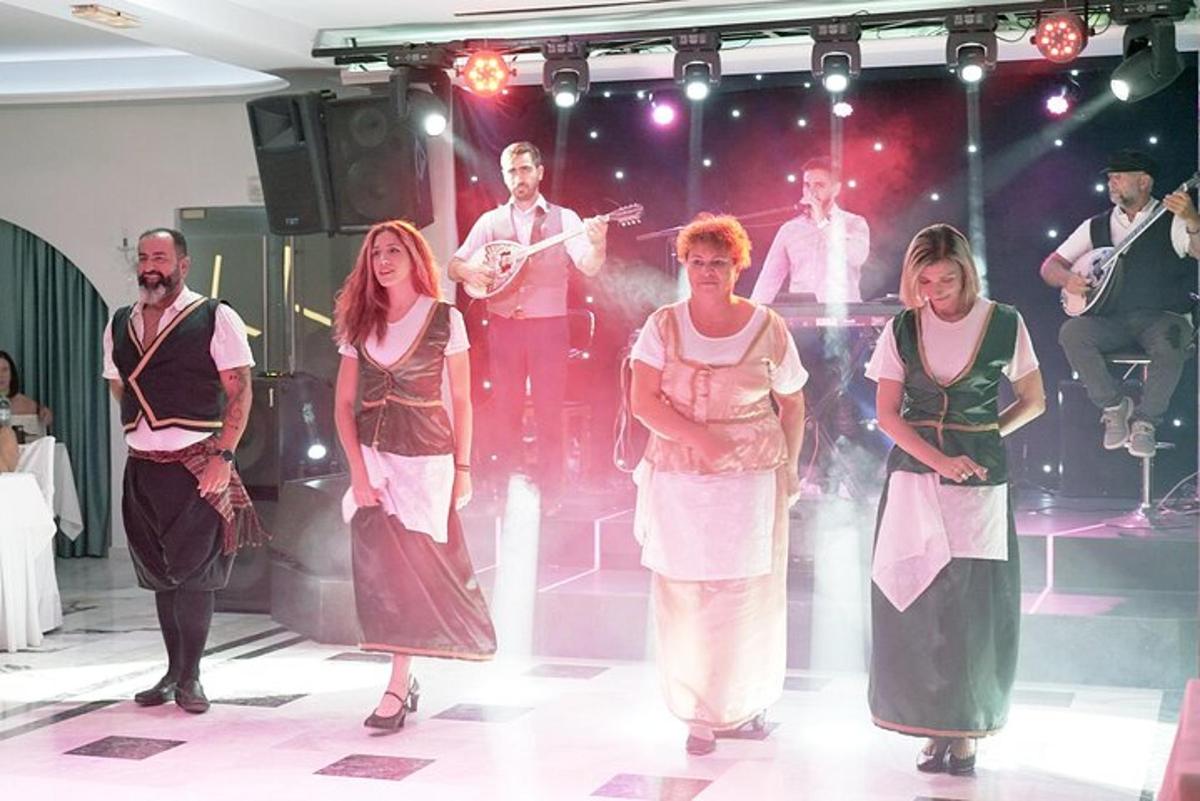 a group of people standing on a stage