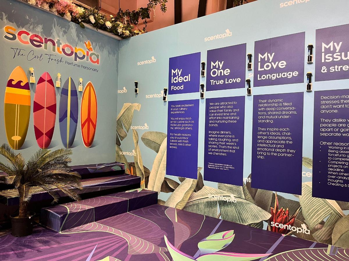 o expoziție de plăci de surf pe un perete într-o cameră