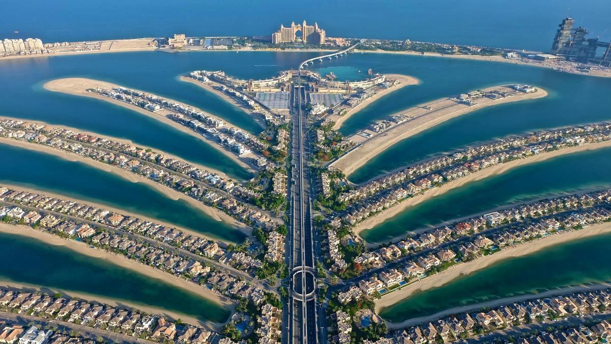 Dubai linna õhuvaade
