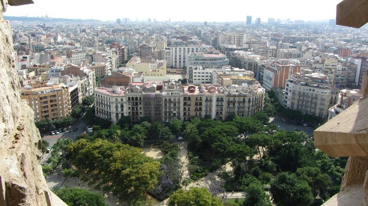 vista aèria d'una ciutat amb edificis