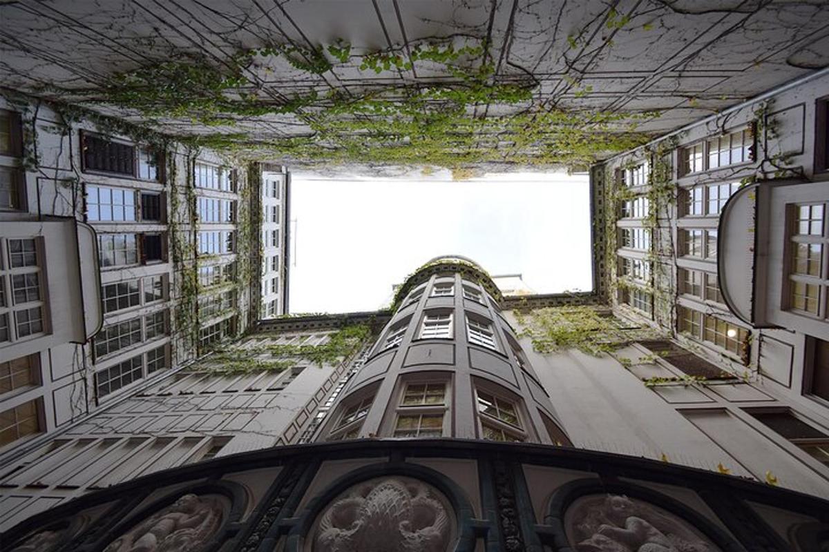 a view from the top of a tall building