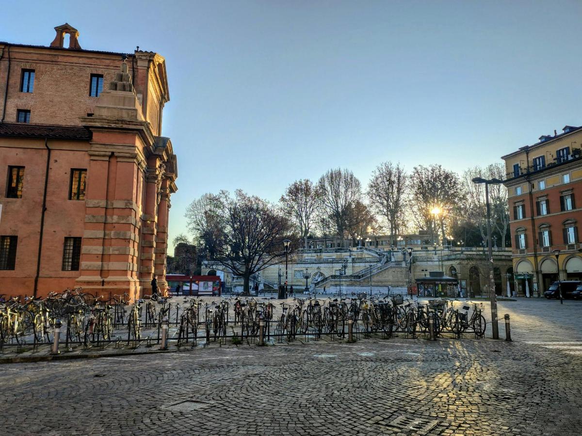 skupina kol zaparkovaných vedle budovy